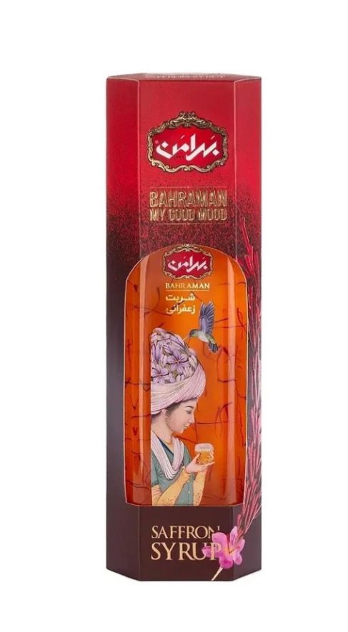 تصویر 1 از شربت زعفران بهرامن قیمت عمده