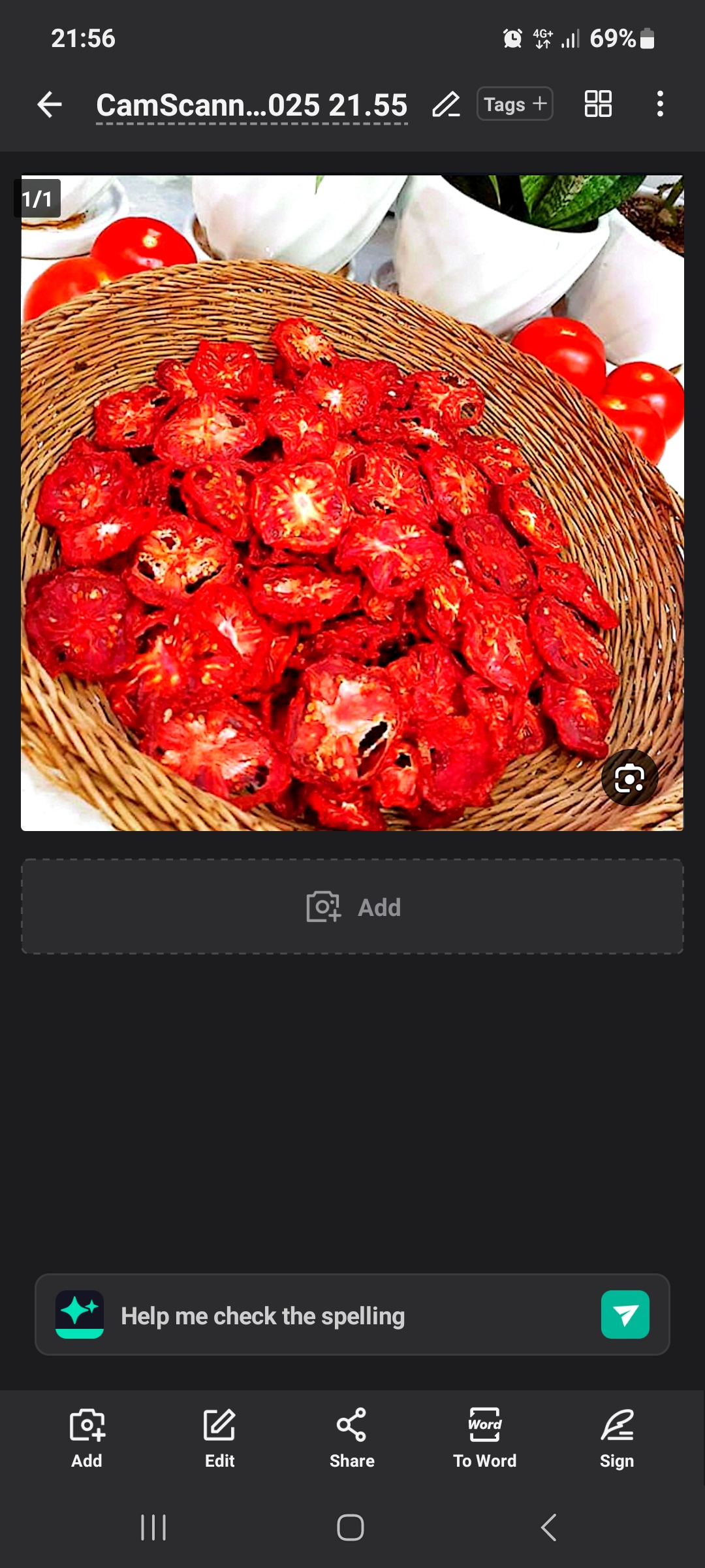تصویر 1 از قیمت خرید گوجه فرنگی خشک