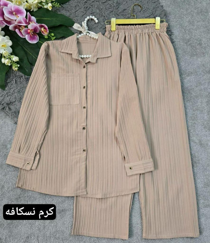 تصویر 1 از قیمت مانتو و شلوار سوگول + فروش تکی و عمده