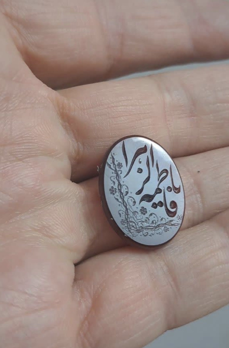 تصویر 2 از نگین یمنی حکاکی دست استاد