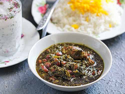 تصویر 1 از کنسرو قورمه سبزی ۱۸۰ گرمی با گوشت