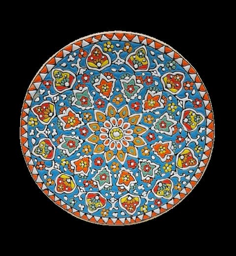 تصویر 4 از خرید بشقاب مینا کاری سفالی عمده