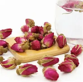 غنچه گل محمدی صادراتی | خشک شده و بسته‌ بندی شده