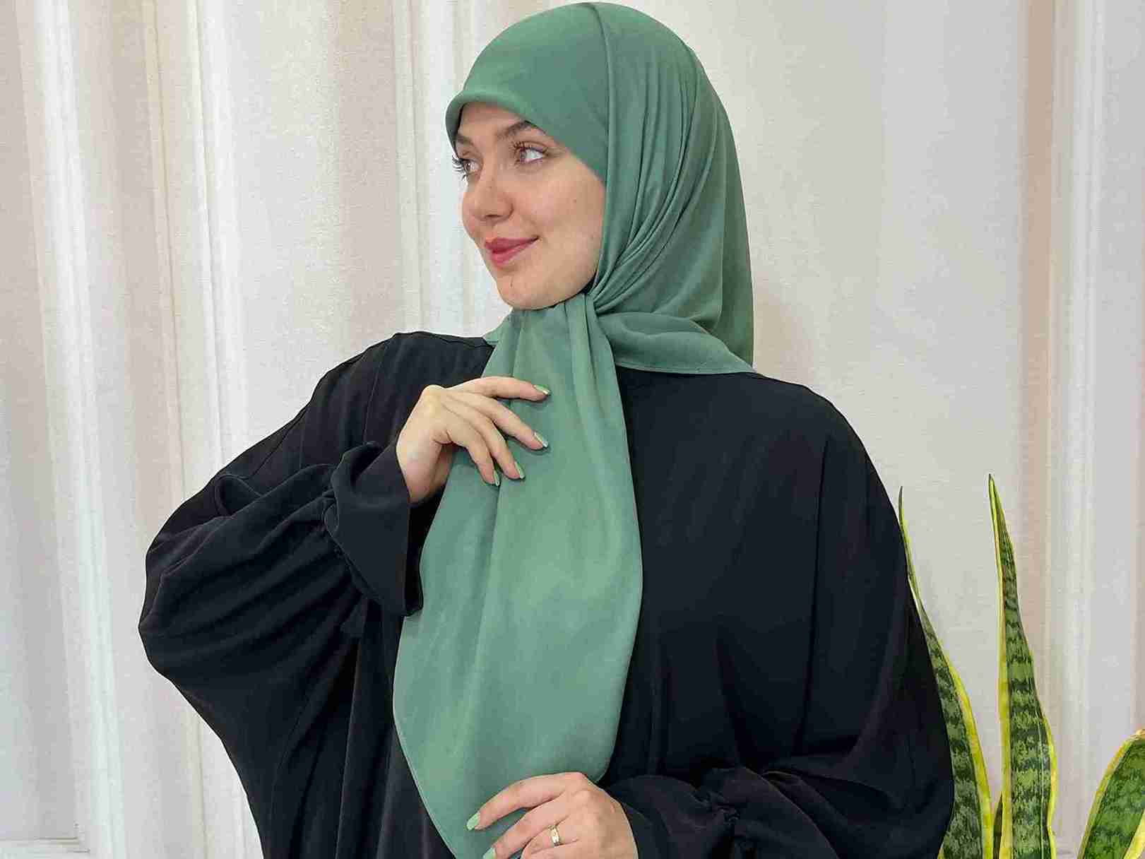 تصویر 1 از خرید و قیمت روسری روسری کشدار حجابی + فروش عمده