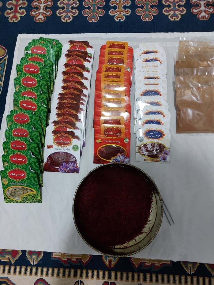 قیمت زعفران سرگل شکسته اصل قائنات