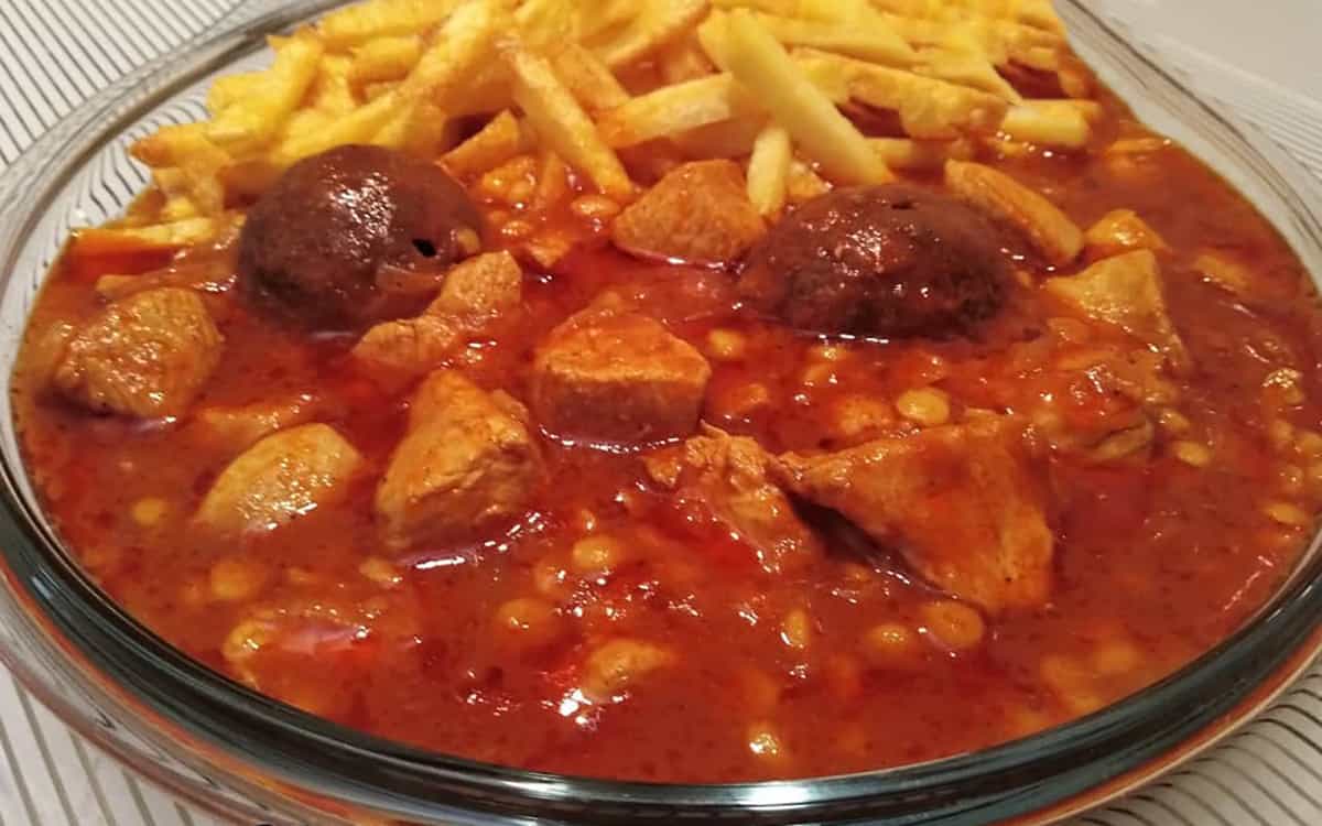 تصویر 2 از خرید کنسرو خورشت قیمه لذیذ و مجلسی