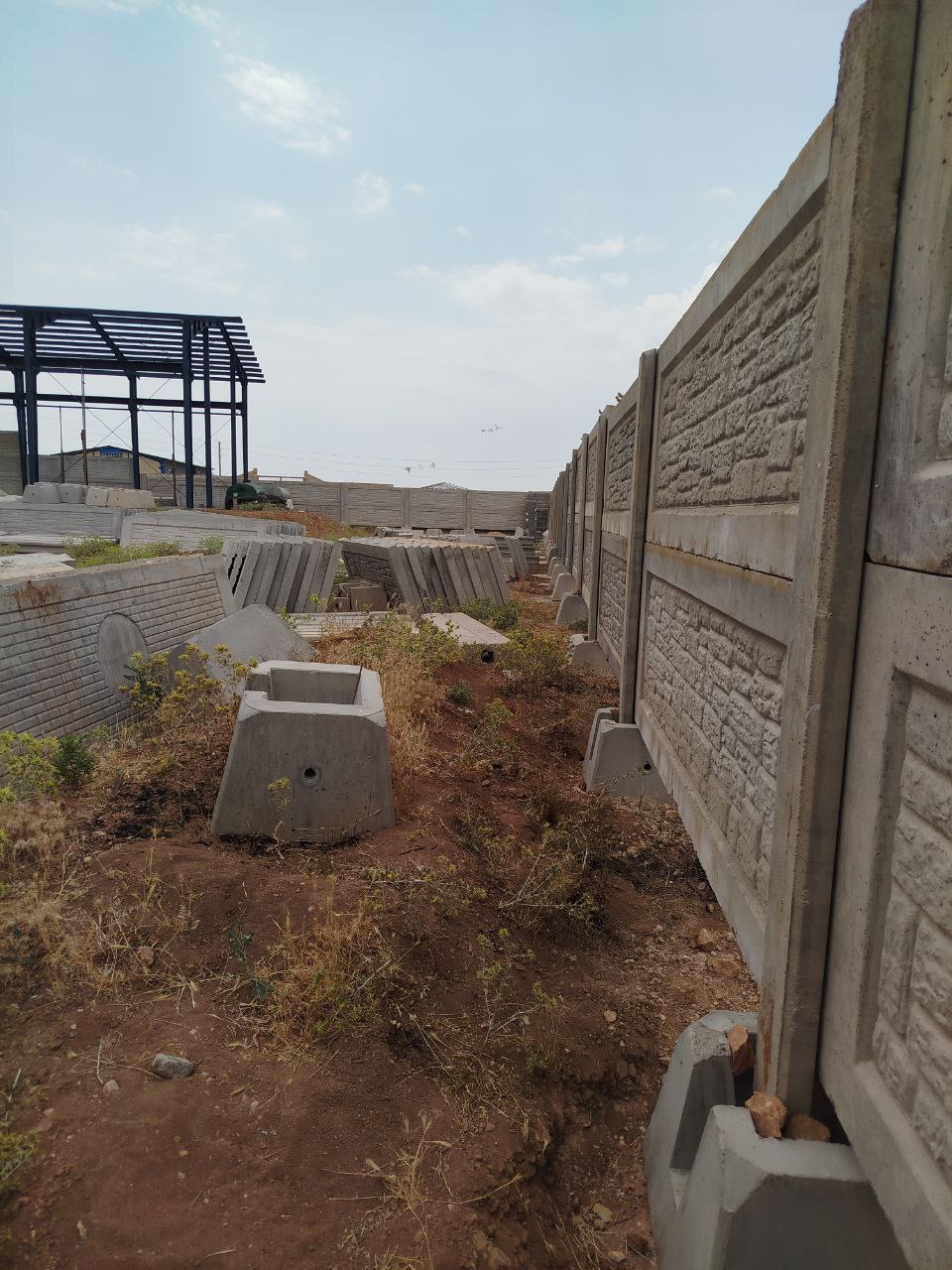 تصویر 1 از قیمت خرید دیوار پیش ساخته بتنی کرمانشاه