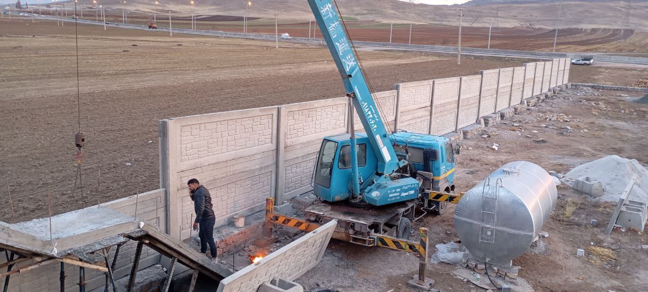 تصویر 3 از قیمت خرید دیوار پیش ساخته بتنی کرمانشاه