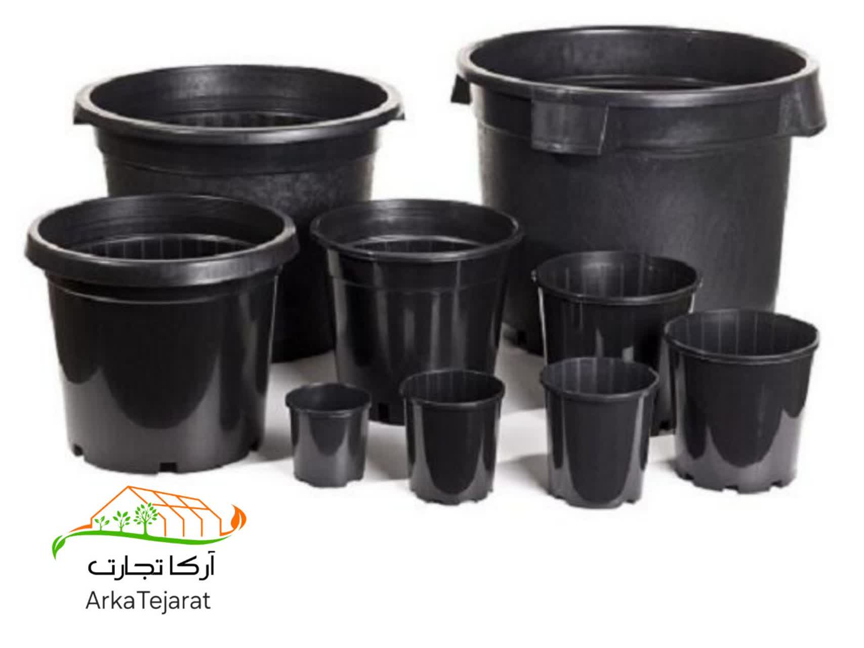 تصویر 2 از قیمت گلدان پلاستیکی سطل زباله + خرید بدون واسطه