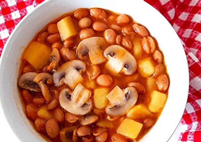 تصویر 1 از قیمت کنسرو لوبیا چیتی با قارچ ۴۰۰ گرمی درجه یک + خرید به صرفه