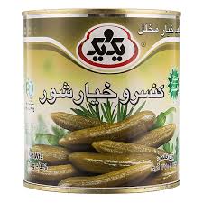 تصویر 1 از کنسرو ترشی خیار شور خوش‌ طعمی با قیمت فروش استثنایی