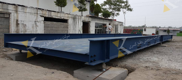 باسکول جاده‌ ای ۱۲۰ تنی مخصوص توزین تریلی و کمر شکن