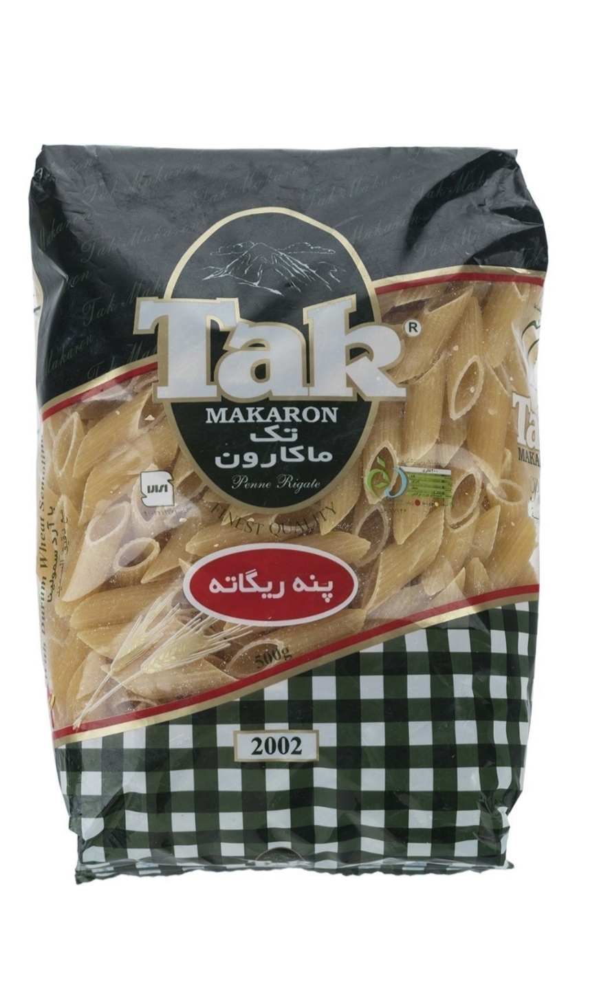 تصویر 1 از خرید باور نکردنی ماکارونی تک پنه ریگانه 500 گرمی + قیمت عالی