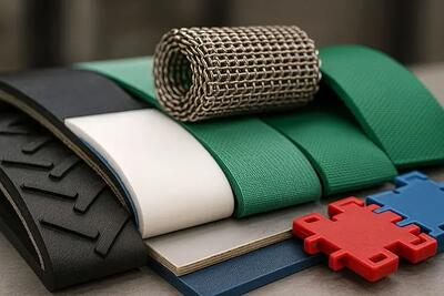 تصویر 2 از قیمت خرید نوار نقاله pvc + با فروش عمده