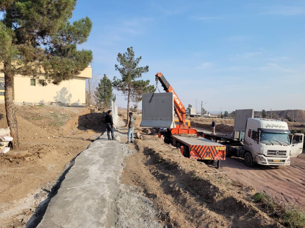 تصویر 2 از قیمت دیوار خود ایستا بتنی محوطه تهران