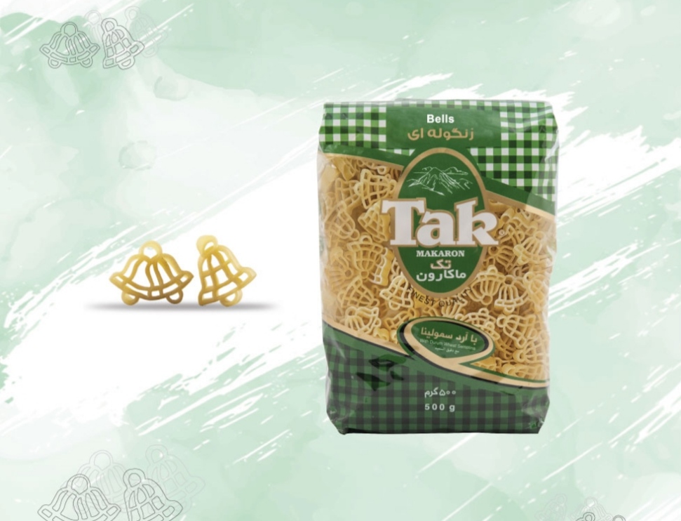 تصویر 1 از قیمت ماکارونی زنگوله ای تک ماکارون مقدار 500 گرمی + خرید عالی