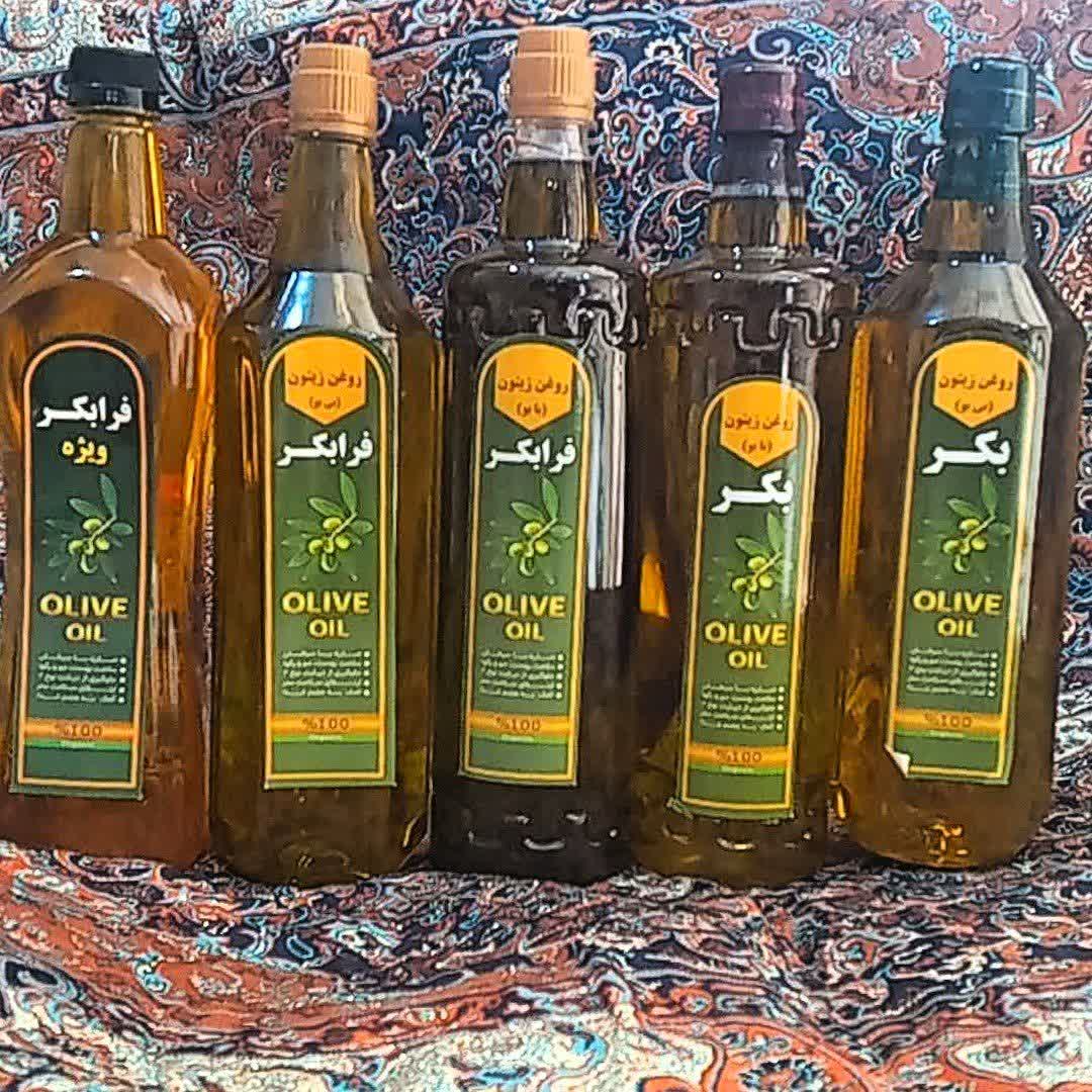 روغن زیتون بکر بابو و بی بو