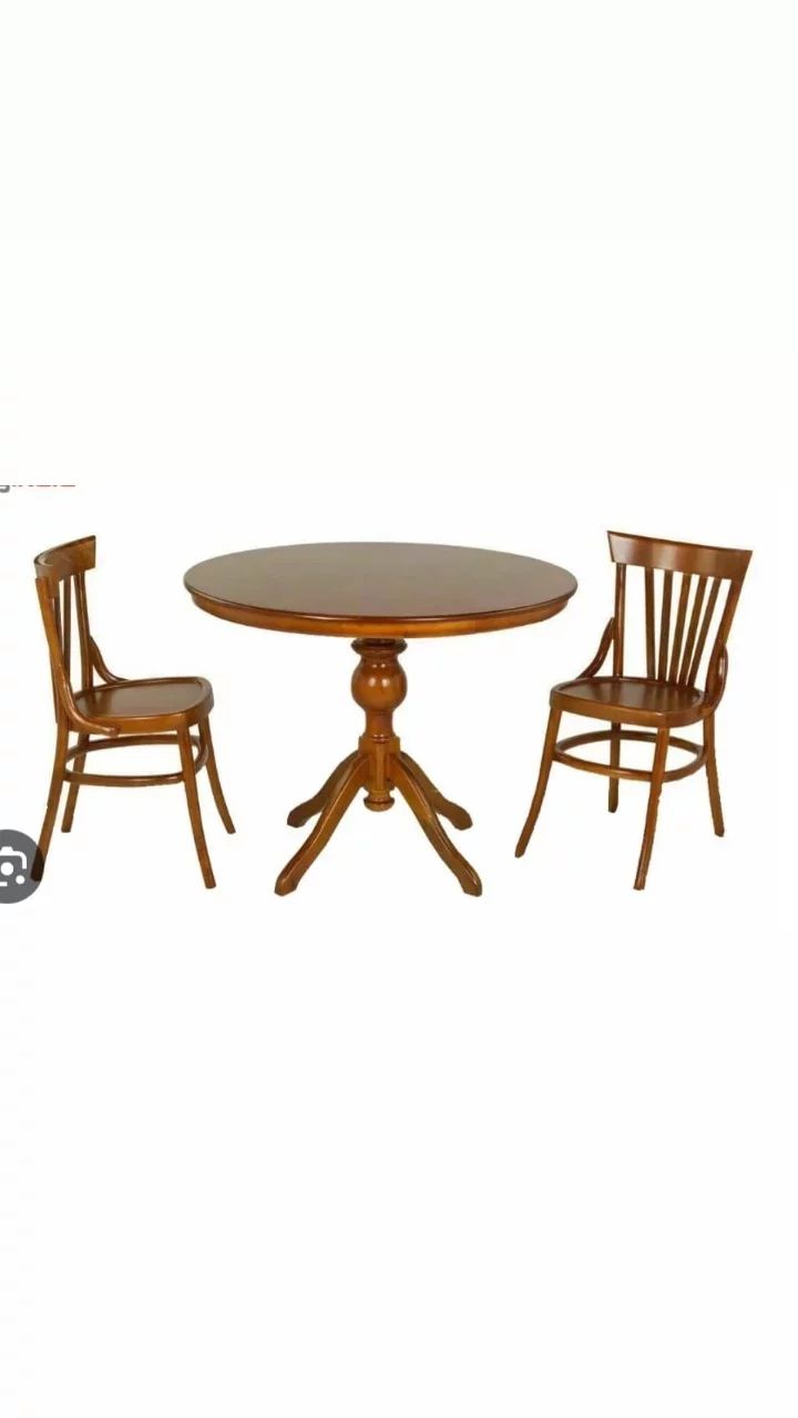 تصویر 1 از قیمت میز و صندلی 2 نفره چوبی