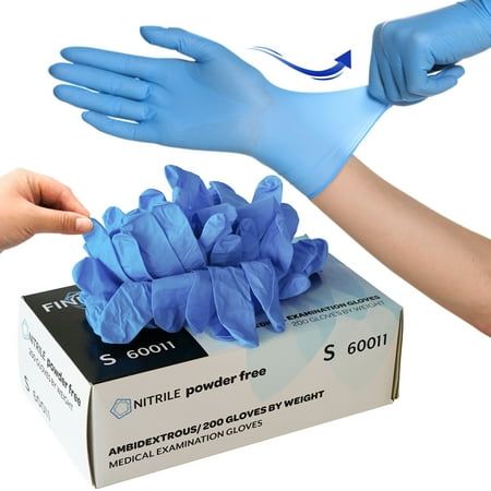 فروش دستکش نیتریل ضد حساسیت + قیمت رقابتی