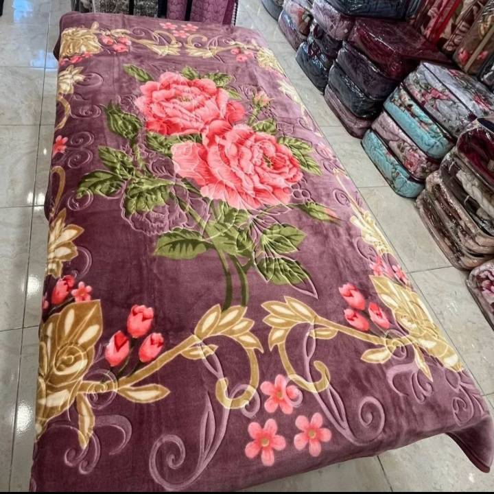تصویر 2 از پتو دونفره زنبق + فروش عمده