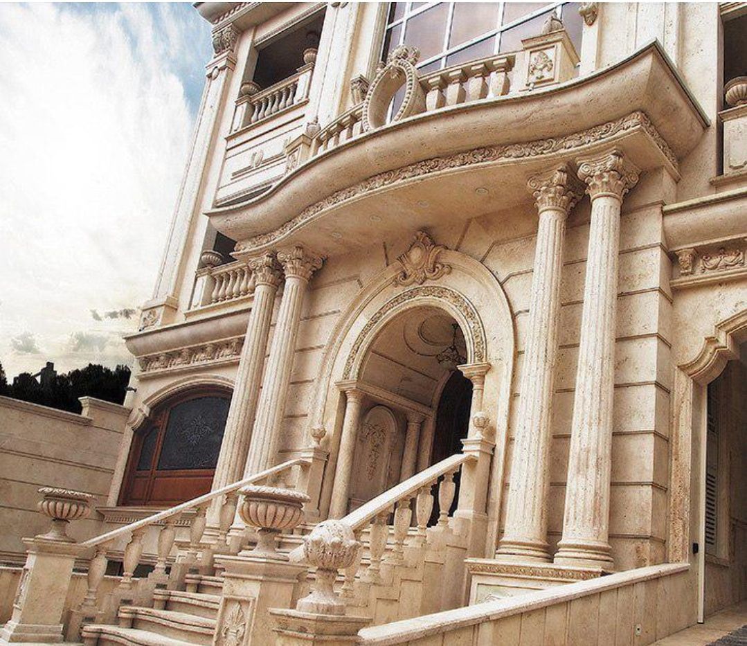 تصویر 3 از قیمت بهترین سنگ تراورتن چرمی + فروش عمده