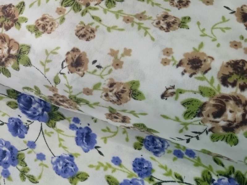 تصویر 2 از قیمت پارچه ملحفه گلدار ریز با کیفیت ارزان + خرید عمده