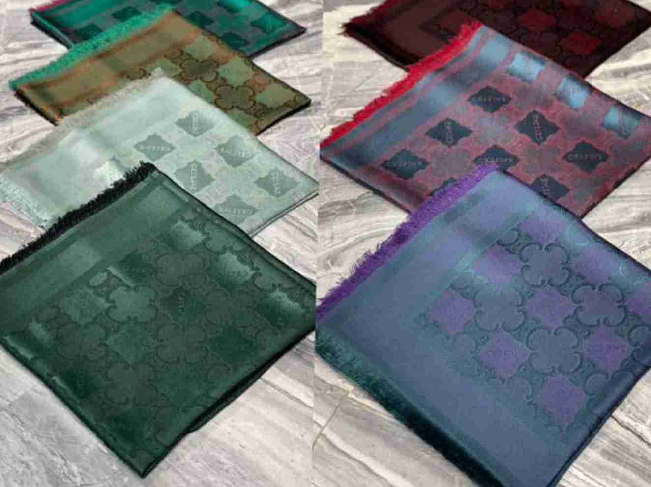 تصویر 5 از فروش روسری ابریشم ژاکارد + قیمت خرید به صرفه