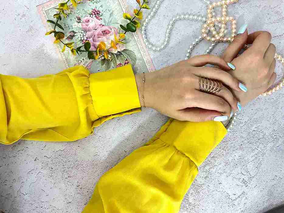 تصویر 4 از قیمت ساق دست زنانه حریر با کیفیت ارزان + خرید عمده