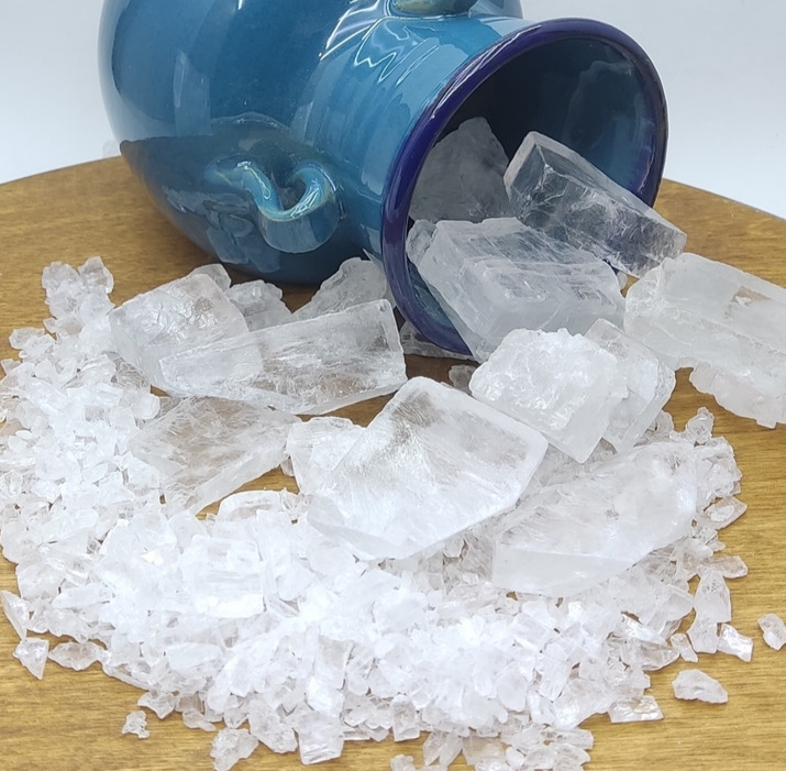 تصویر 2 از قیمت سنگ نمک کریستالی جهرم + فروش + صادرات