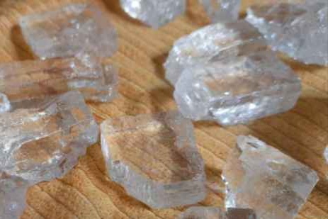 تصویر 1 از قیمت سنگ نمک کریستالی جهرم + فروش + صادرات