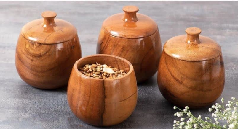 قیمت قندان چوبی