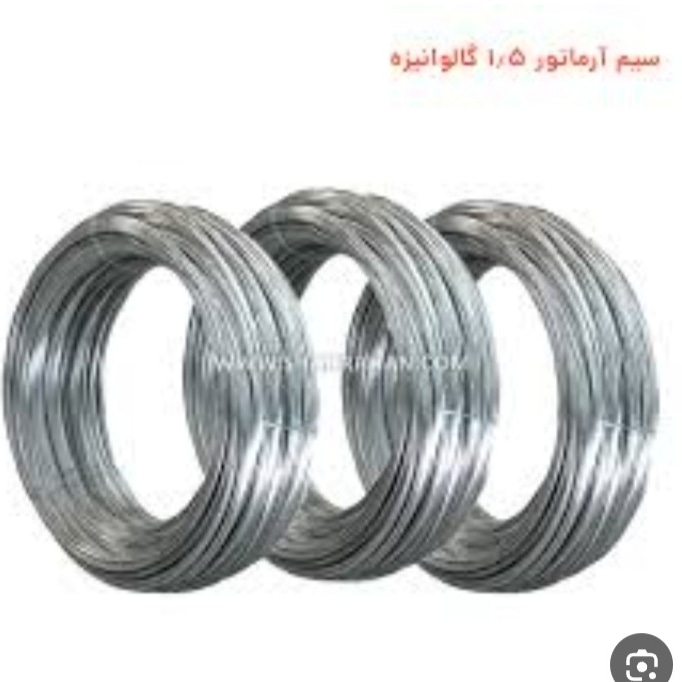 تصویر 2 از سیم آرماتور بندی ، مفتول سیاه ۱.۵ نرم