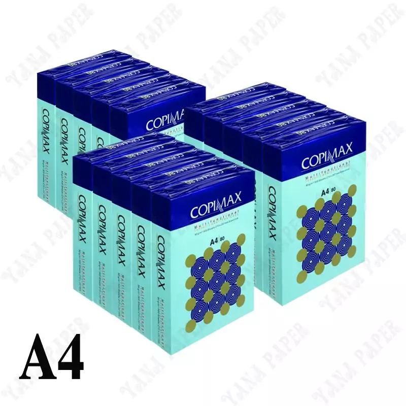 خرید عمده کاغذ a4 سفید کپی مکس 80 گرم مناسب تیراژ بالا برای کپی