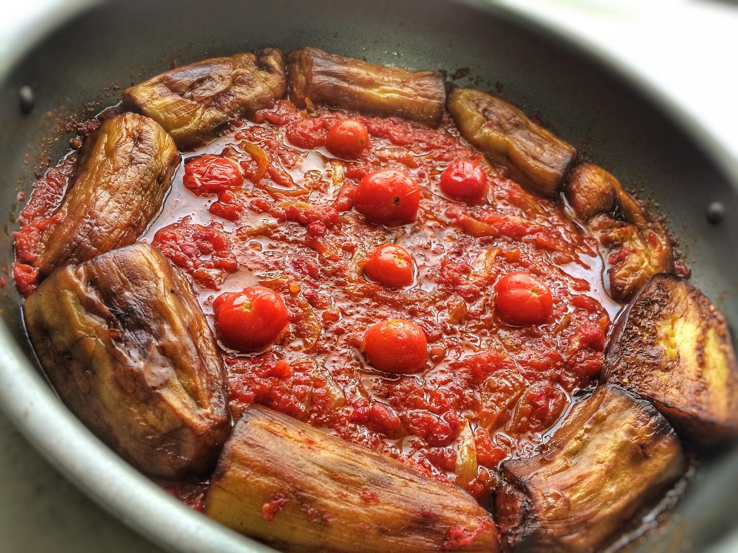 تصویر 1 از فروش ویژه خوراک بادمجان خوش طعم 400 گرمی