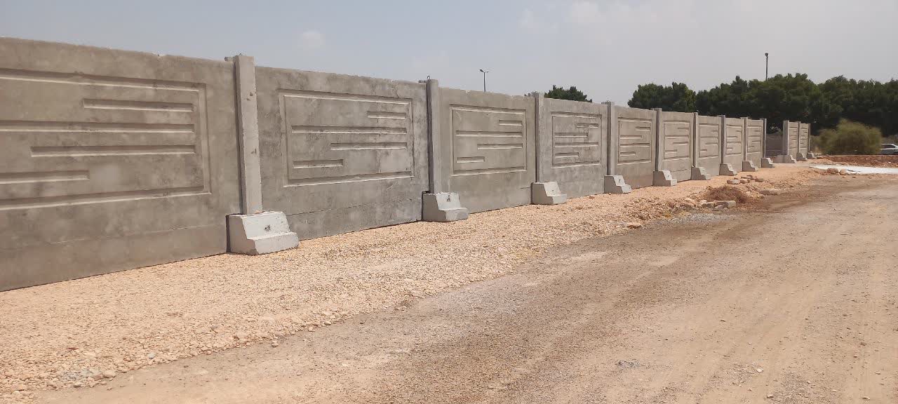 تصویر 1 از قیمت دیوار بتنی پیش ساخته شیراز