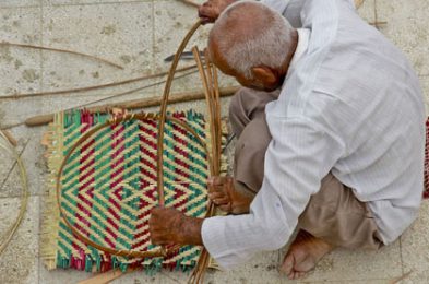 تصویر 1 از قیمت فروش سپ سینی حصیری ساخت لارستان