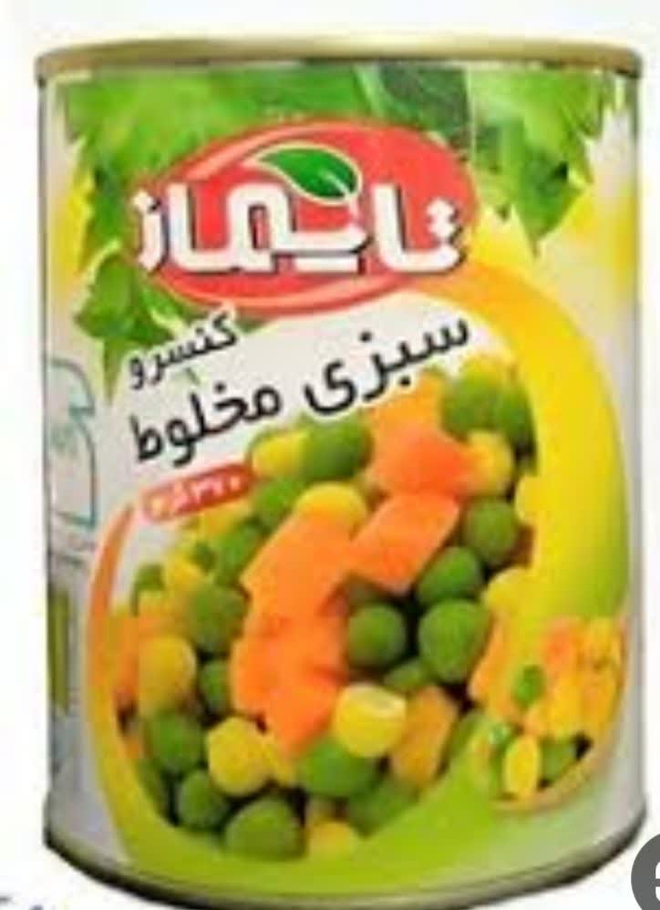 تصویر 1 از قیمت خرید کنسرو سبزیجات مخلوط با کیفیت ارزان + خرید عالی