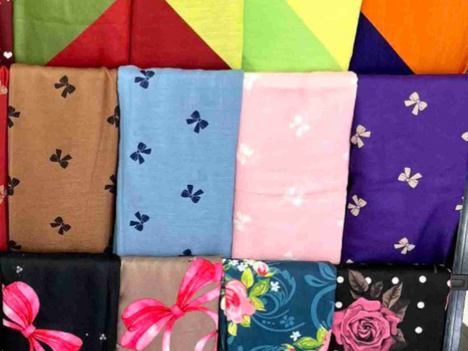 تصویر 5 از راهنمای خرید روسری نخی طرح پاپیون + قیمت عمده
