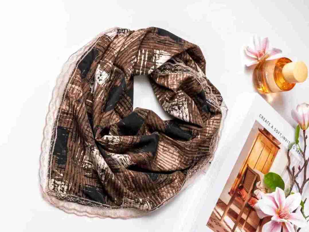 تصویر 4 از خرید و قیمت عمده مینی اسکارف موکا مجلسی + فروش ویژه