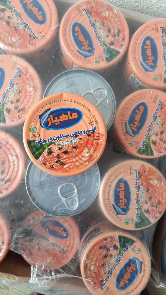 فروش ویژه + تن ماهی سالمون ماهیار