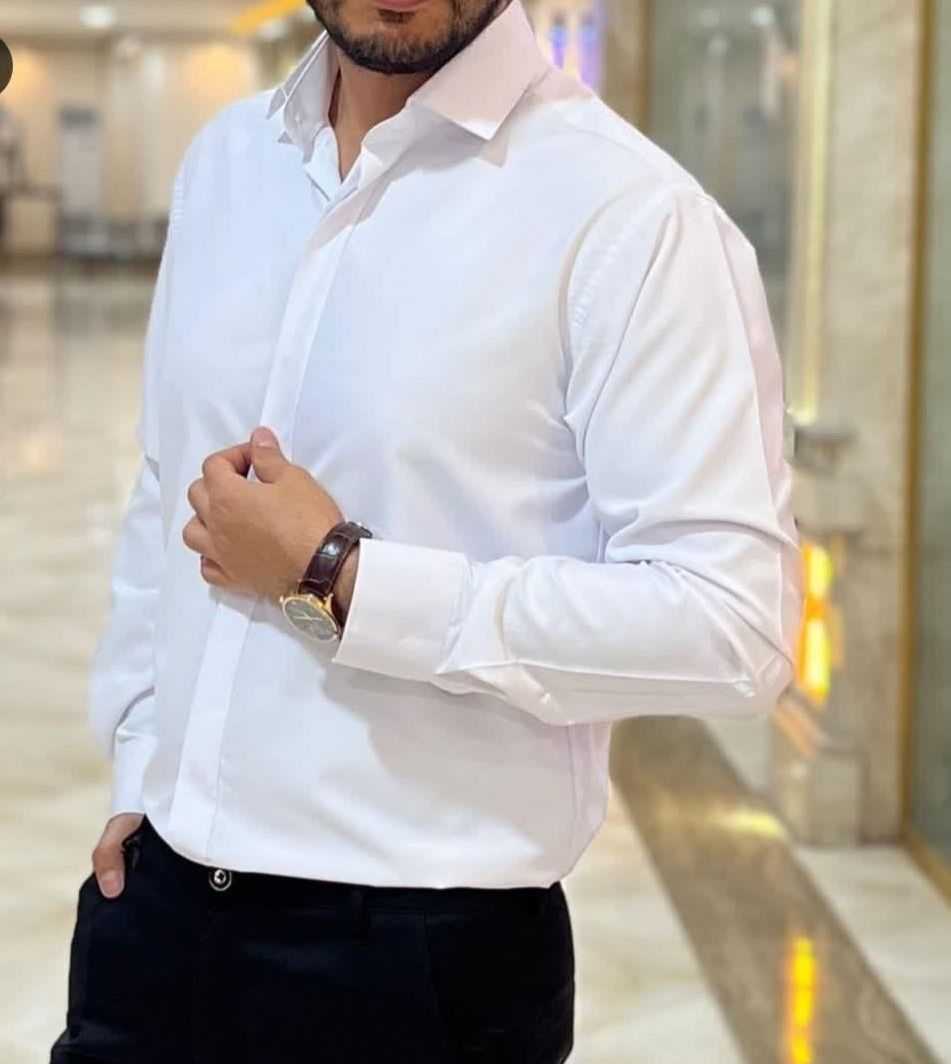 تصویر 3 از خرید عمده پیراهن مردانه ساتن با رنگ بندی کامل