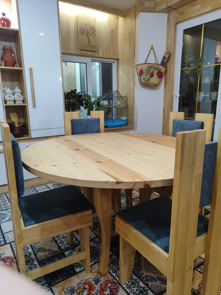 تصویر 3 از خرید میز ناهار خوری چوبی + با صرفه