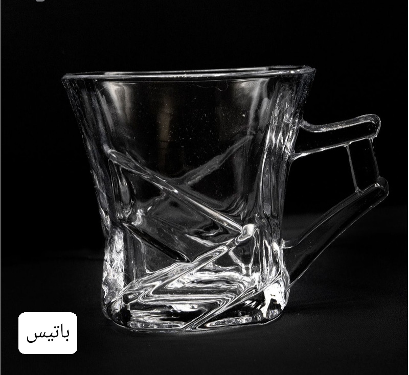 تصویر 1 از فروش عمده و قیمت فنجان بلور مدل باتیس + شیک و مجلسی