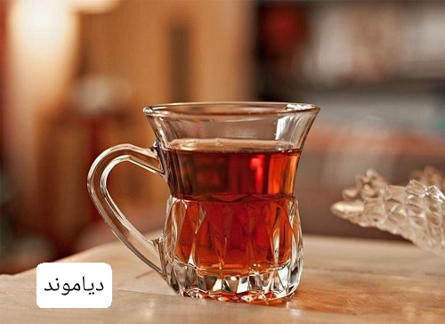 تصویر 1 از قیمت فروش عمده فنجان بلور مدل دیاموند