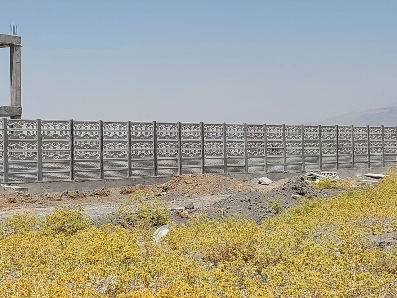 تصویر 1 از قیمت دیوار سبک پیش ساخته باغی همدان