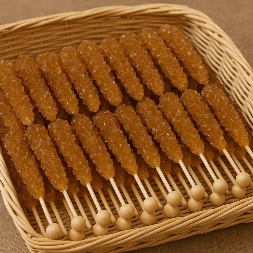 تصویر 2 از سفارش نبات قهوه ای ارگانیک خوش طعم و مقرون به صرفه