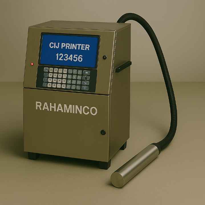 تصویر 1 از قیمت و خرید پرینتر CIJ RAHAMINCO فروش چاپگر جوهرافشان صنعتی با کیفیت بالا