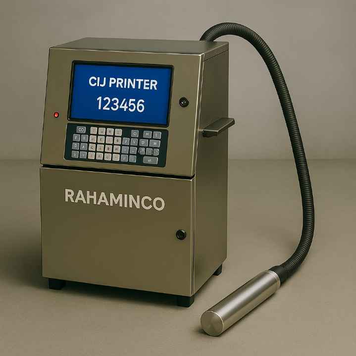تصویر 1 از خرید پرینتر CIJ RAHAMINCO چاپ صنعتی سریع و دقیق با قیمت رقابتی
