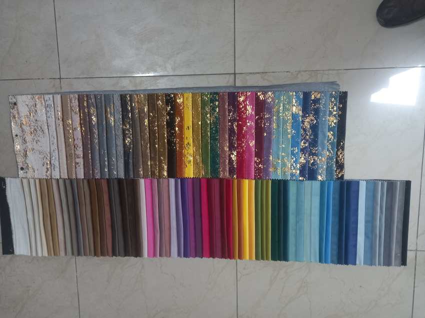تصویر 1 از فروش ویژه پارچه پرده ای مخمل کالیفرنیا + قیمت استثنایی