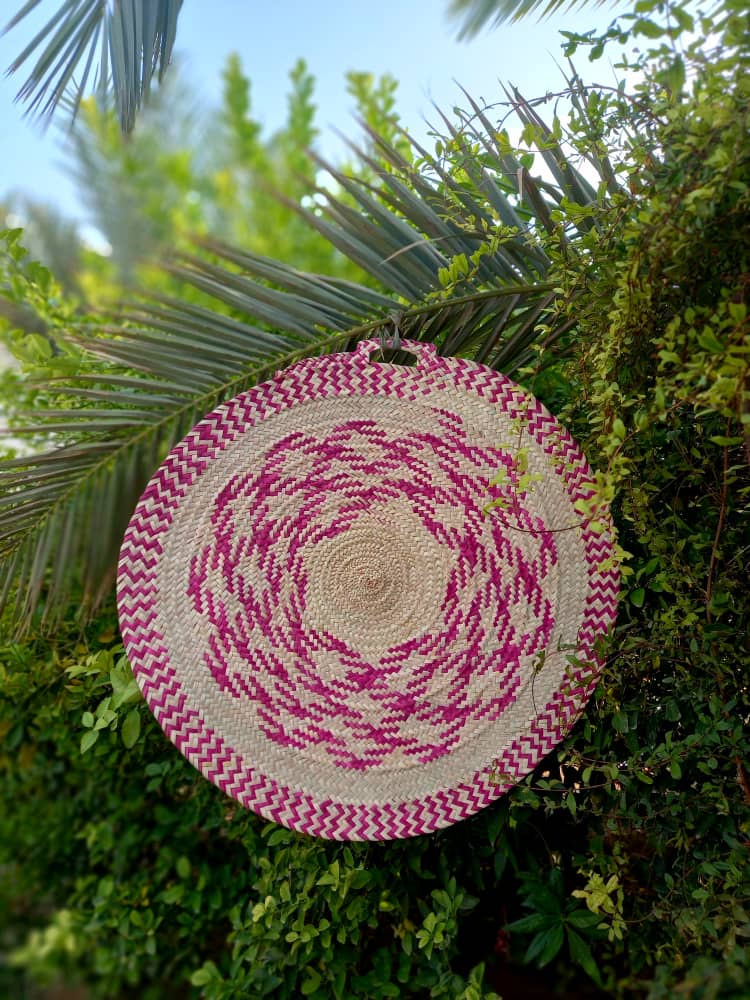 تصویر 1 از فروش سفره حصیری گرد ۱۰۰ سانتی متری